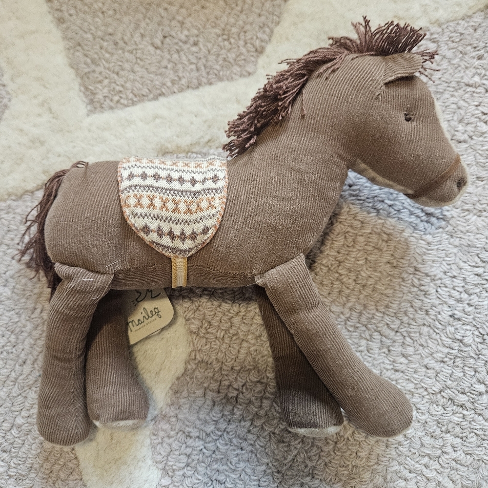 Maileg brown horse new with tags